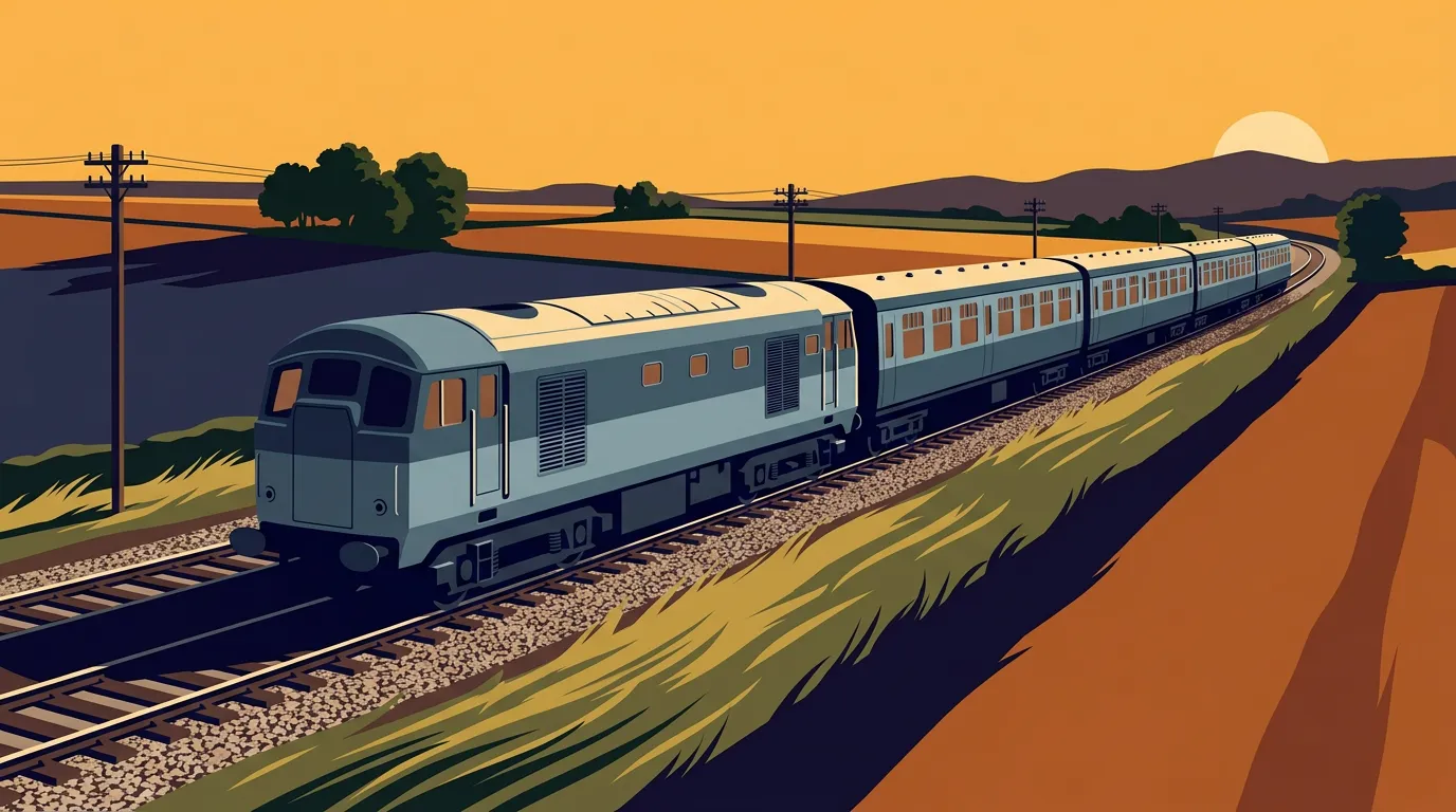 British Rail Posters Made From Your Own Train Photos