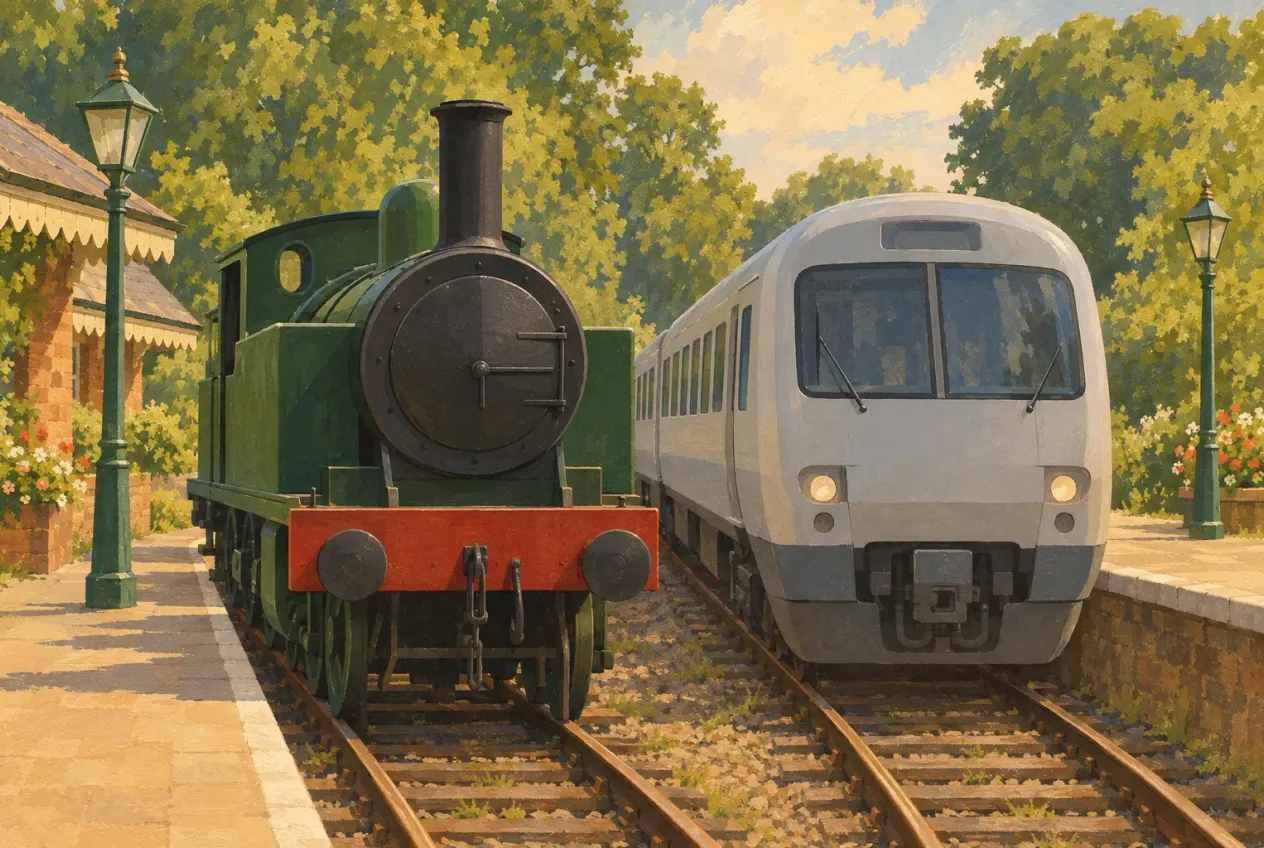 The Railway Art Print